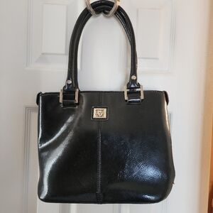 Anne Klein leather handbag